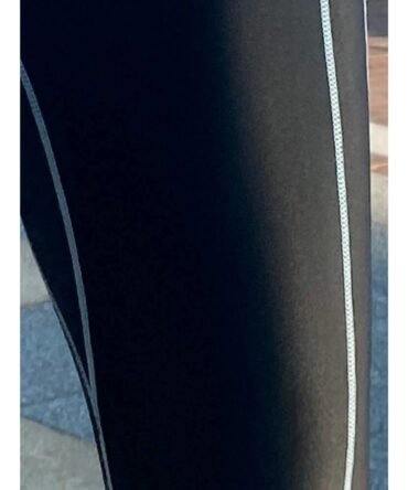 Plus Size Color Block Zip Front One Piece Swimsuit - Image 3